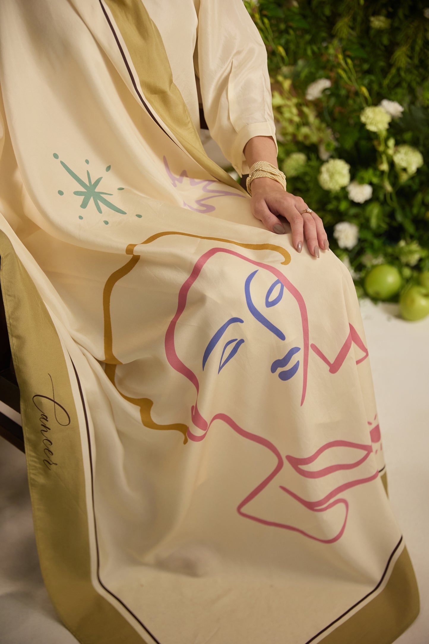 Cancer Silk Dupatta