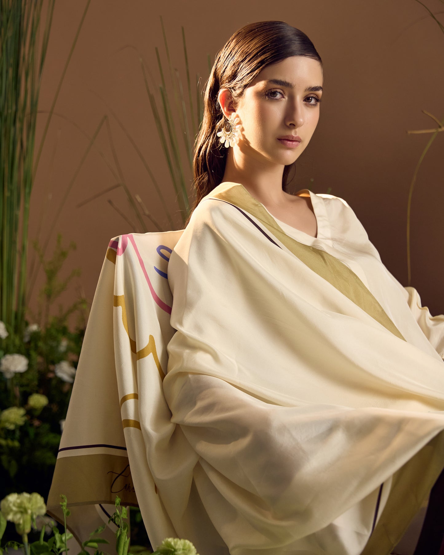 Cancer Silk Dupatta
