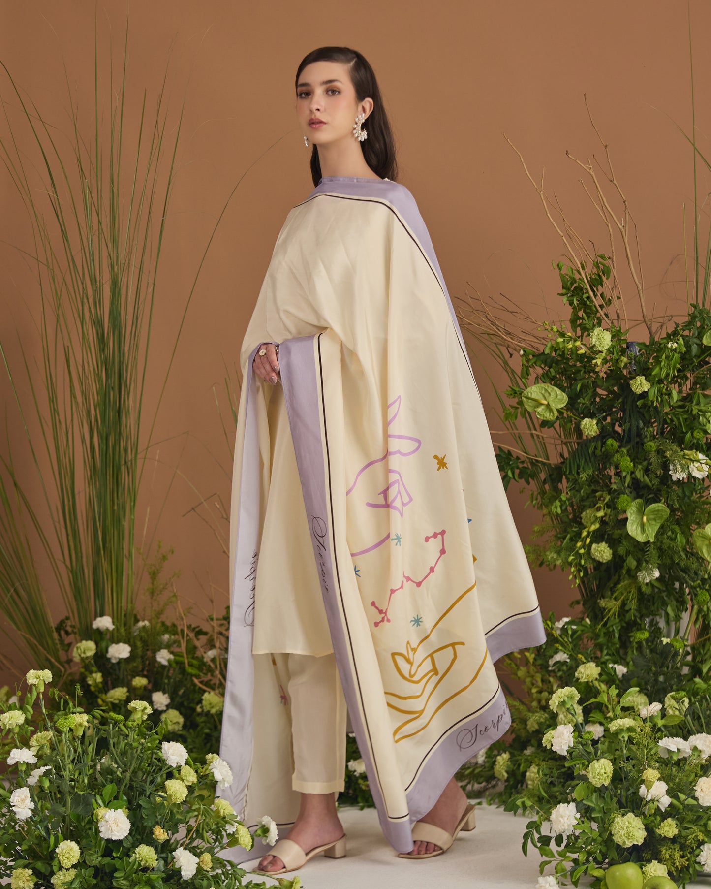 Scorpio Silk Dupatta