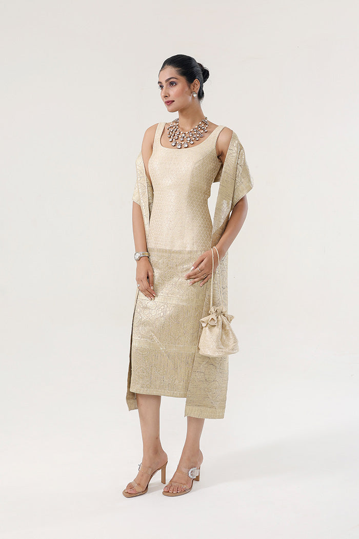 Banarsi Munga dress set