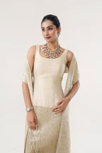 Banarasi Munga stole ensemble