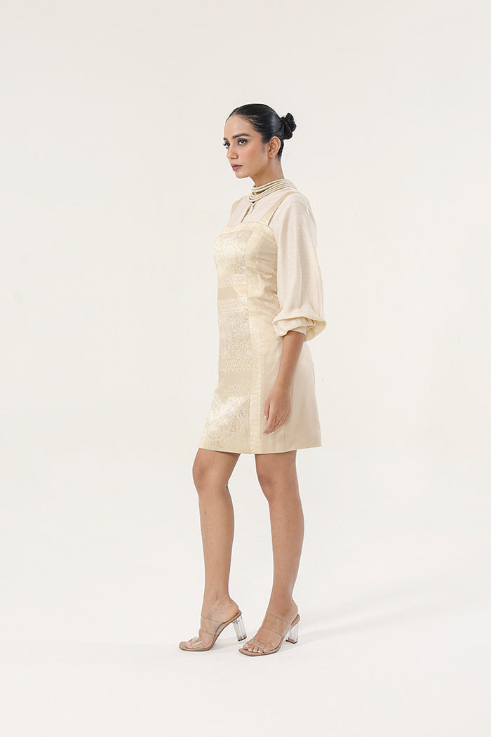 Banarsi Munga Shirt and Short Dress