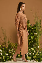 Sand Skirt Set - side silhouette | Essence by Monika