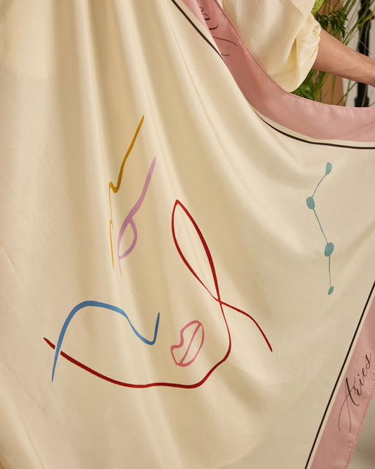 Aries Silk Dupatta
