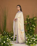 Pisces zodiac silk dupatta