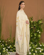 astrology print silk dupatta Taurus
