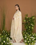 Taurus zodiac silk dupatta