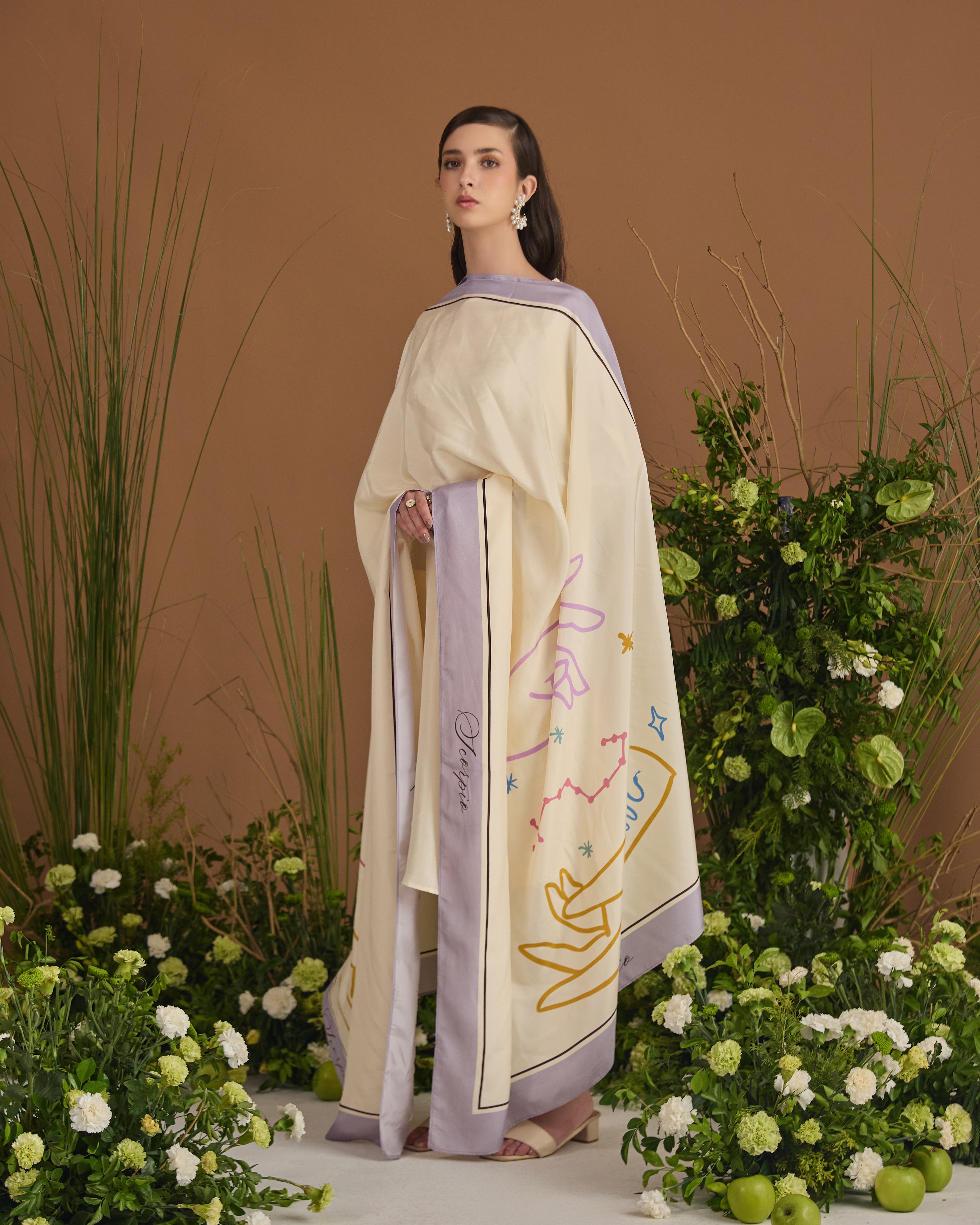 scorpio silk dupatta