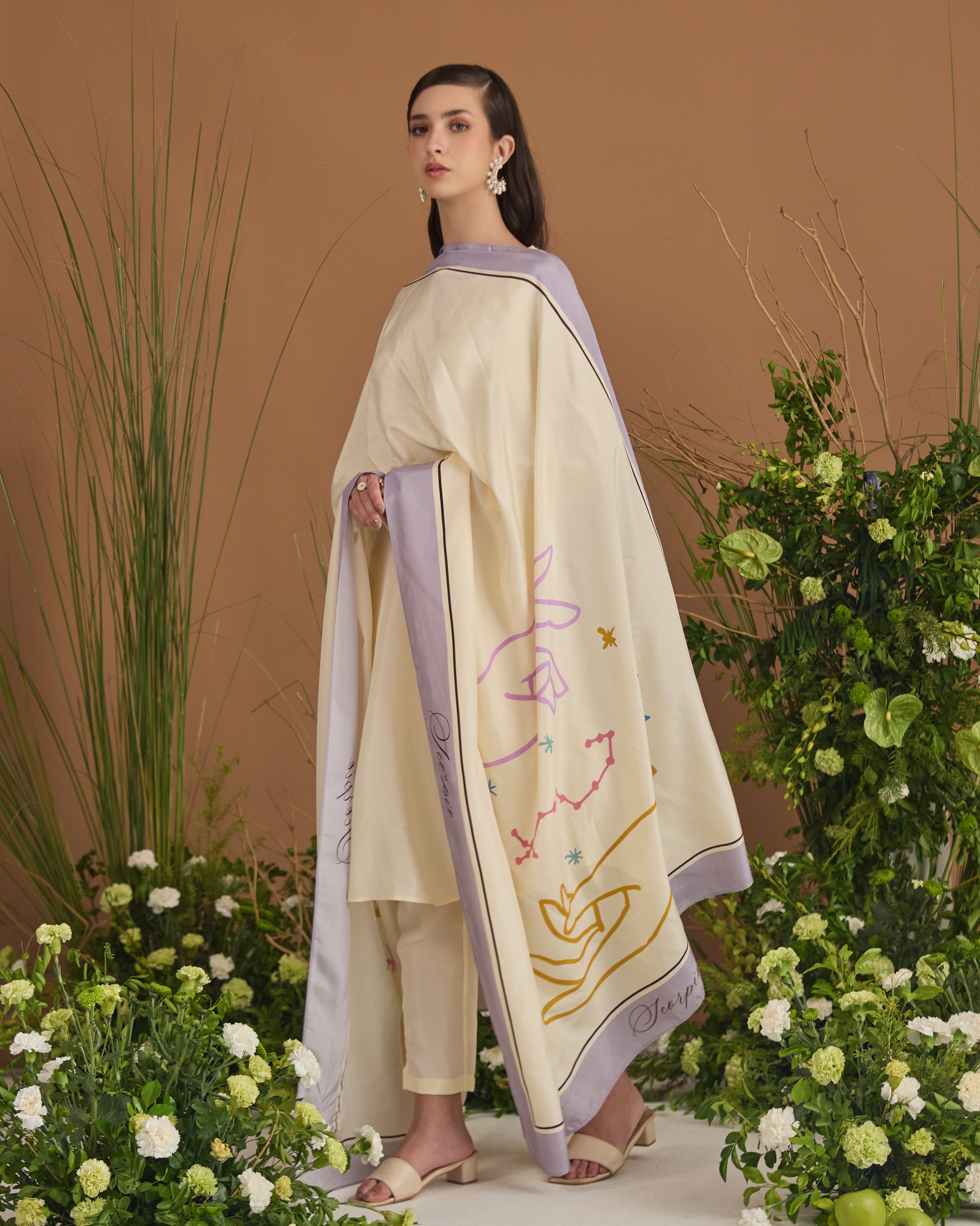 zodiac sign scorpio dupatta